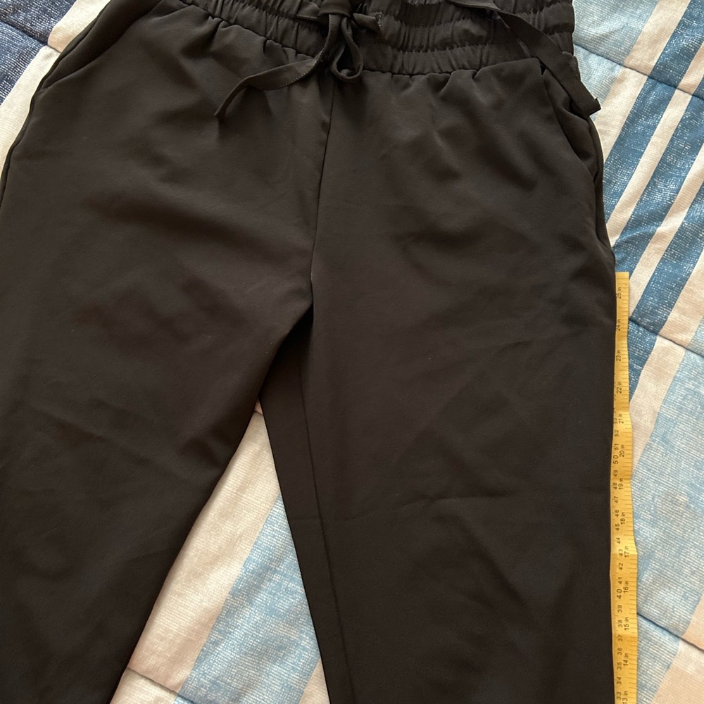 Revamped Black Jogger Pants